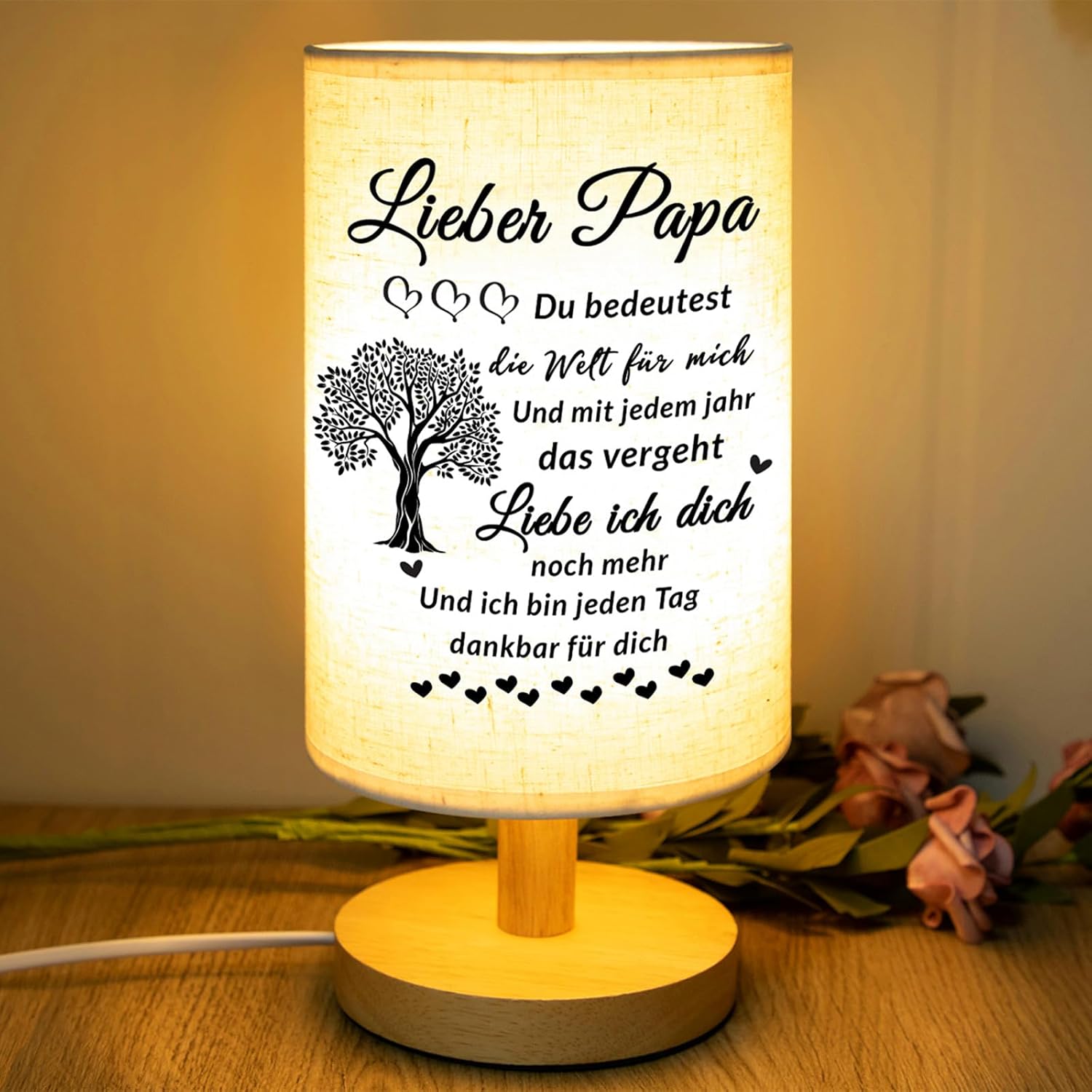 Prstenly gifts for dad, birthday gifts for dad, table lamp