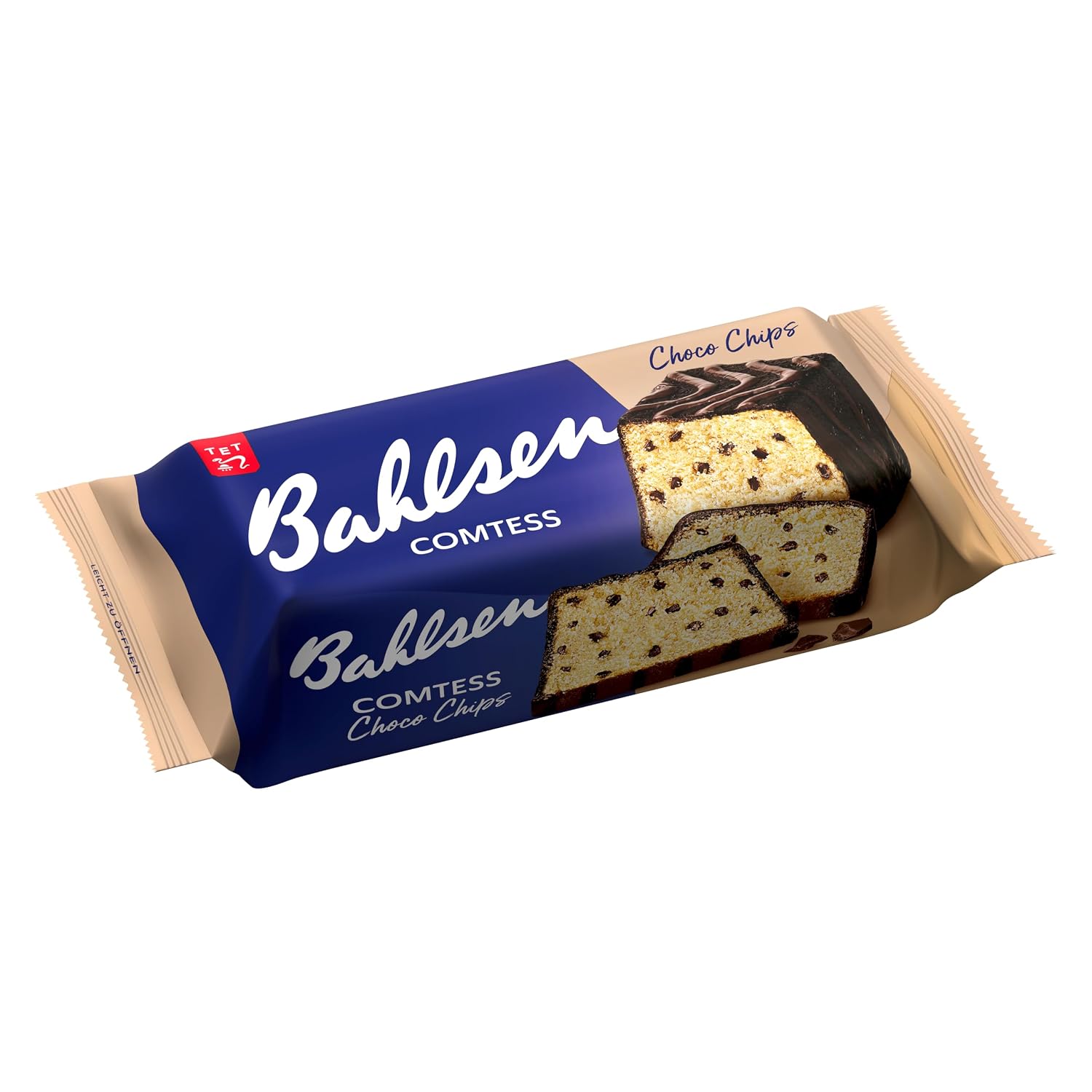 Bahlsen Comtess Choco Chips, Pack of 8, Juicy Cake with Chocolate Chips, Individually Wrapped (8 x 350 g) – Bild 2