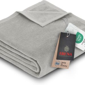 Ibena Cuddly Blanket / Bedspread / Wool Blanket, 150 x 200 cm