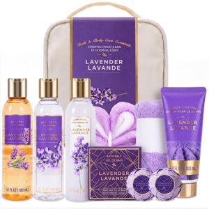 BODY & EARTH Bath Set for Women 10-Piece Gift for Women