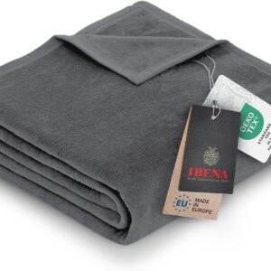 Ibena Cuddly Blanket / Bedspread / Wool Blanket, 150 x 200 cm