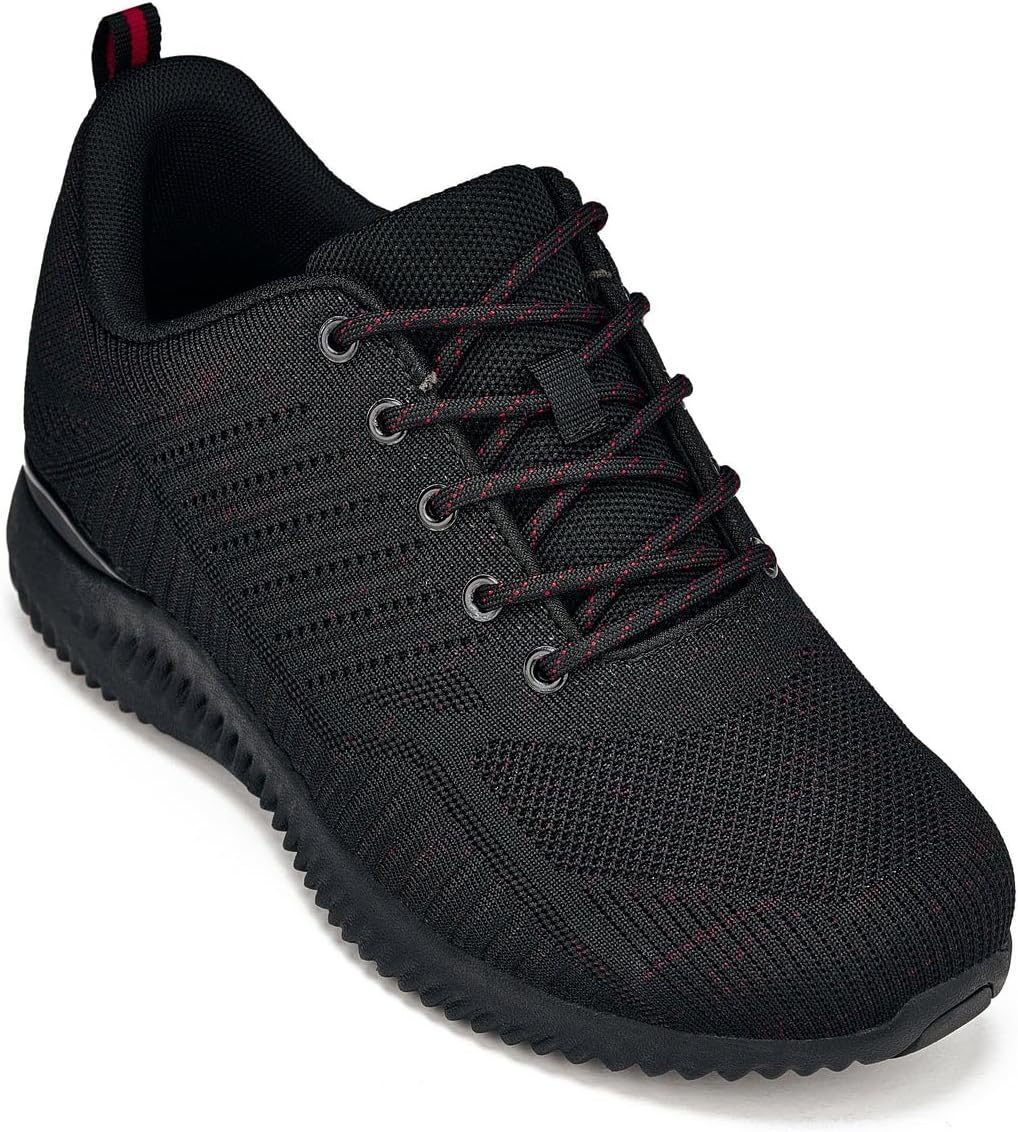 CALTO Mens Invisible Height Raise Shoes - Ultralight Athletic Sneakers - 2.6" Taller – Bild 4