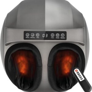 Fitleap Shiatsu Foot Massager, Heat Function up to 40 Degrees for Cold Feet