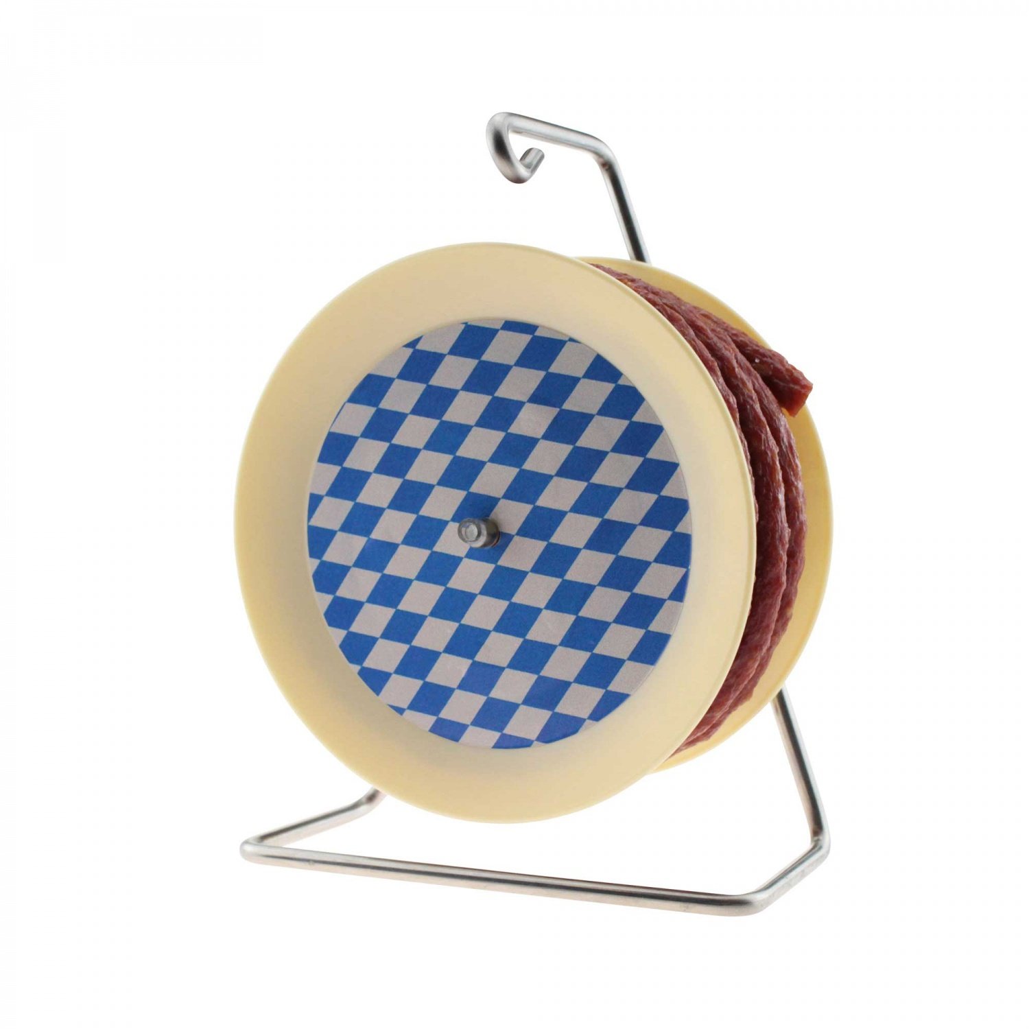 3.5 m Spicy Salami on Cable Reel, Bavarian Design, Weight Approx. 240 g, Great Gift Idea from Bavariashop – Bild 2