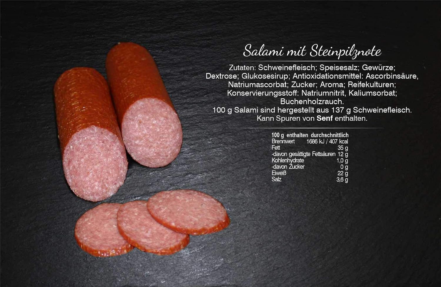 Sausage from Thuringia I Sausage as a Gourmet Package I Fine Selection of Salami's – Bild 5