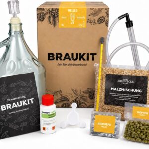 Braukit Bright Beer Brewing Set with 5L Fermentation Bottle