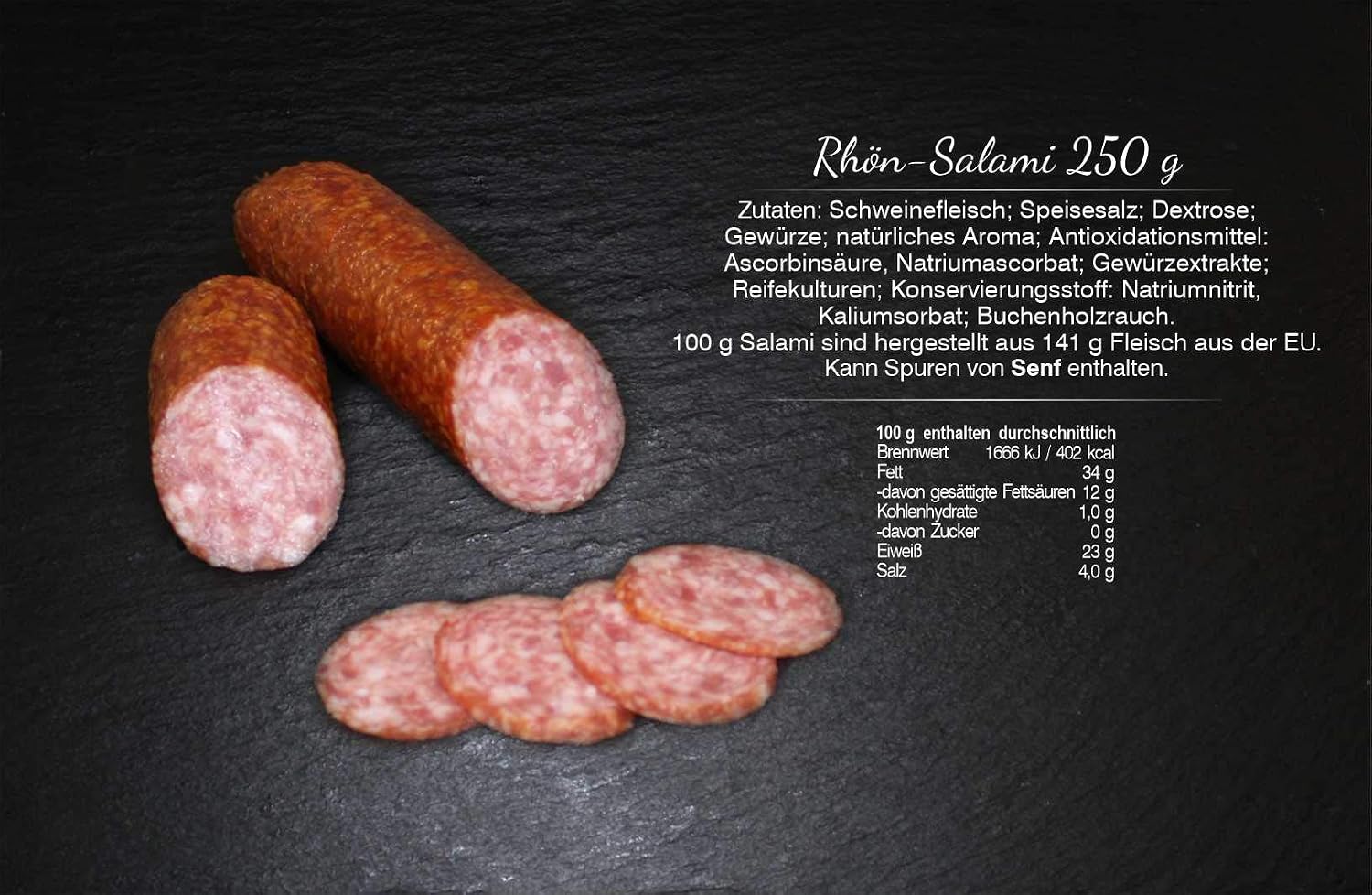 Sausage from Thuringia I Sausage as a Gourmet Package I Fine Selection of Salami's – Bild 3