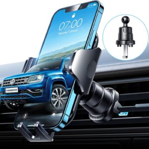 VANMASS 2026 Military Mobile Phone Holder Car Bombproof Ventilation Hook Mobile Phone Holder Car Ventilation 100% Secure Grip Mobile Phone Holder 360° Rotatable Car Holder Mobile Phone Car for iPhone