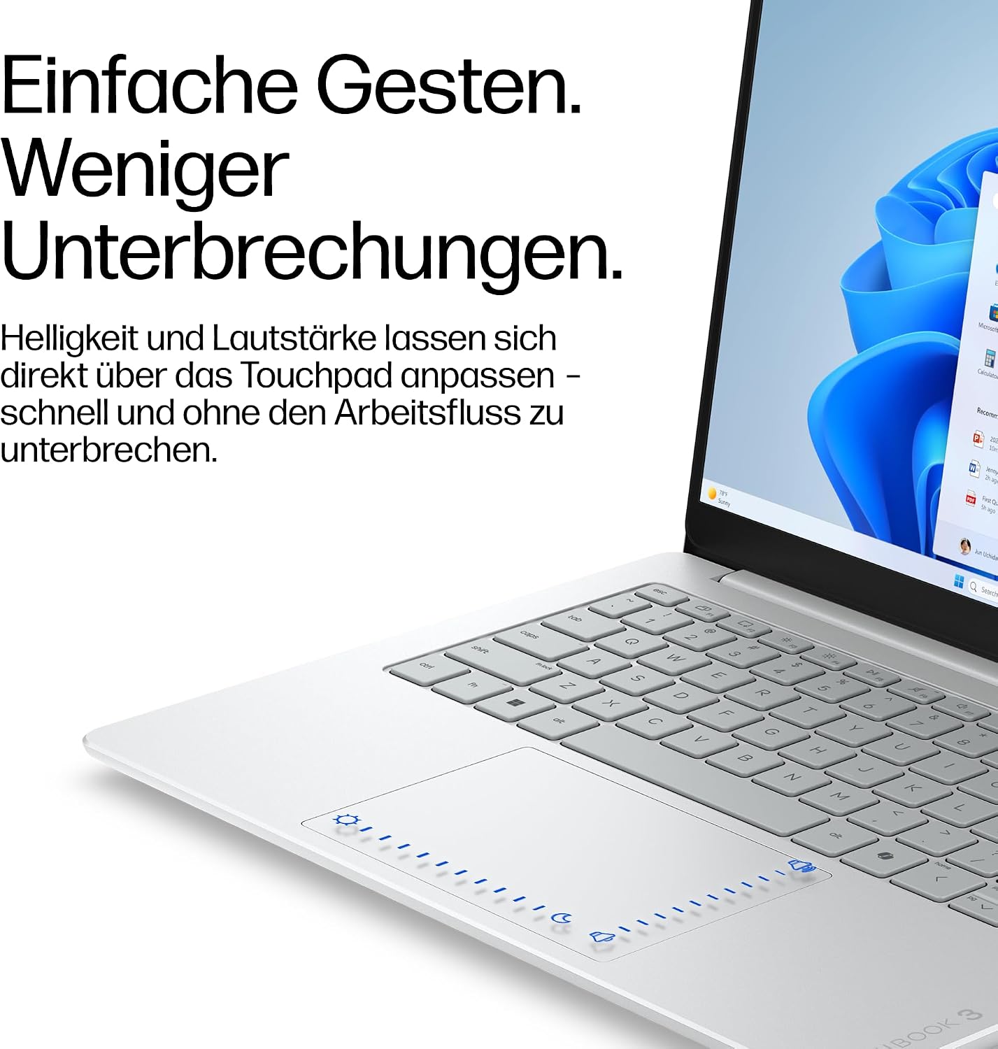 HP OmniBook 3 Laptop, 14 Inch WUXGA, Snapdragon X, 16GB RAM, 512GB SSD – Bild 10