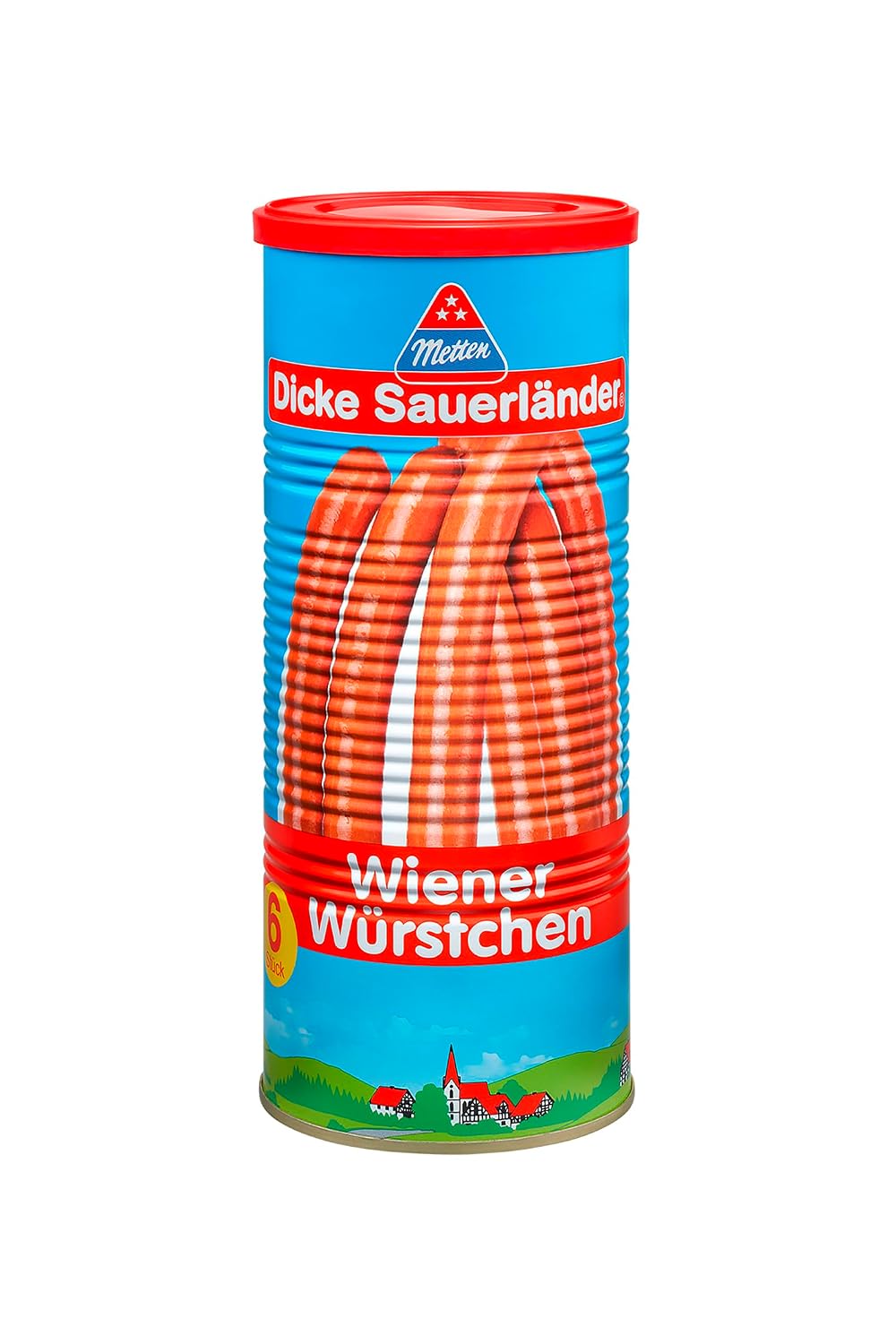 Metten Dicke Sauerländer Gift Box in Wood Look with Various Products (Bockwurst, Wiener Sausages, Hot Dogs, Mettwurst, Cabanossi) 1.58 kg – Bild 5