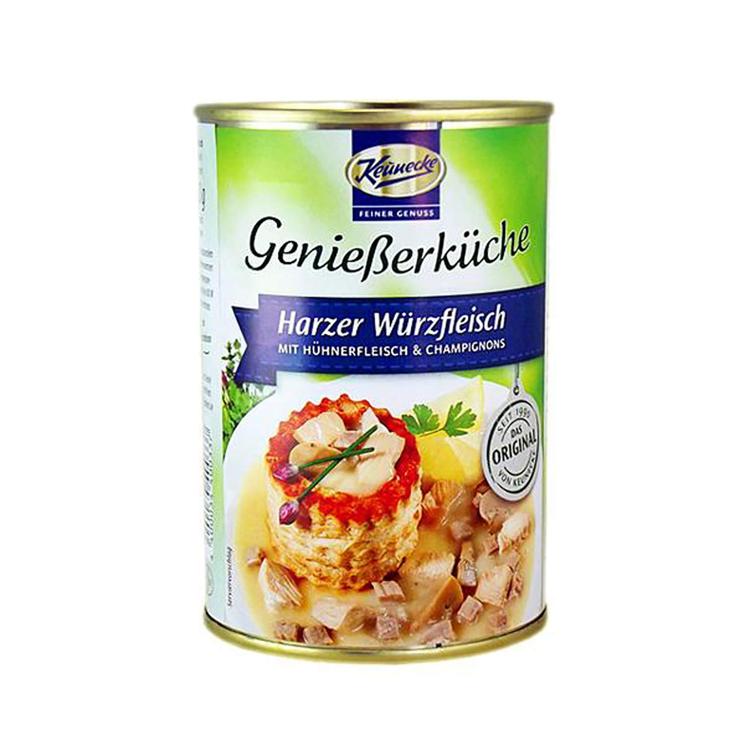 Keunecke Seasoning Meat 400 g Tin Resin Meat Specialty with Cookbook – Bild 5