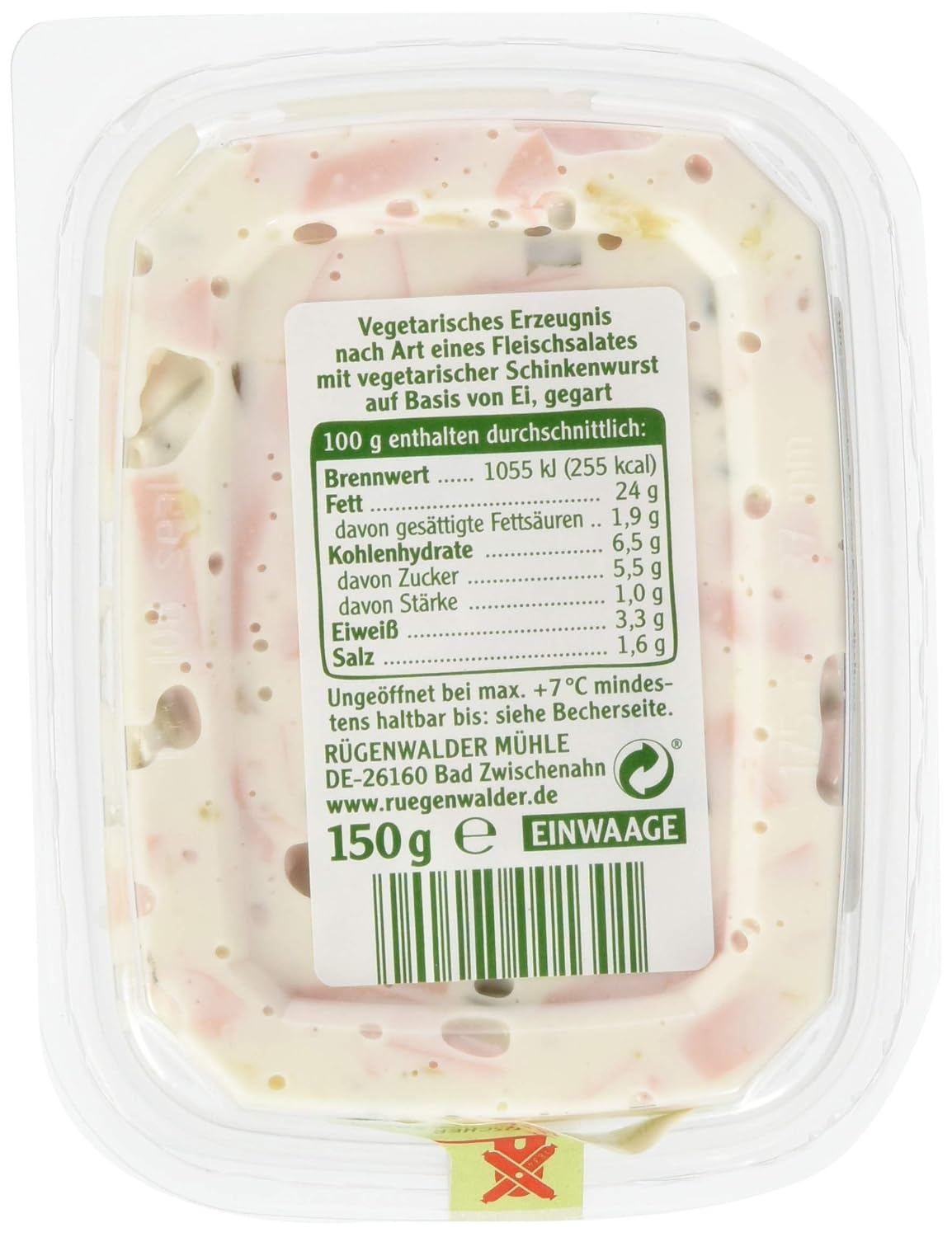 Rügenwalder Vegan Ham Spicker Salad Classic 150 g – Bild 2