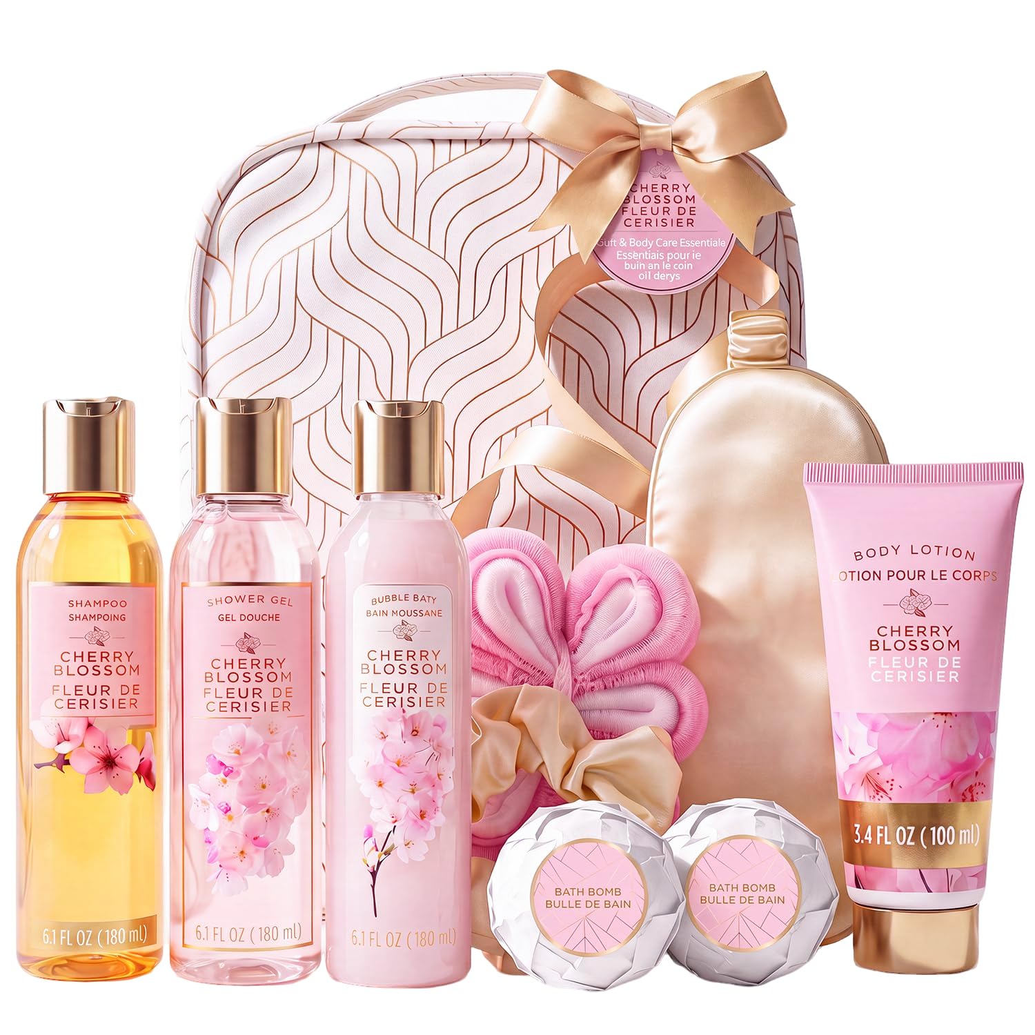 BODY & EARTH Care Set for Women 10-Piece Gift for Women