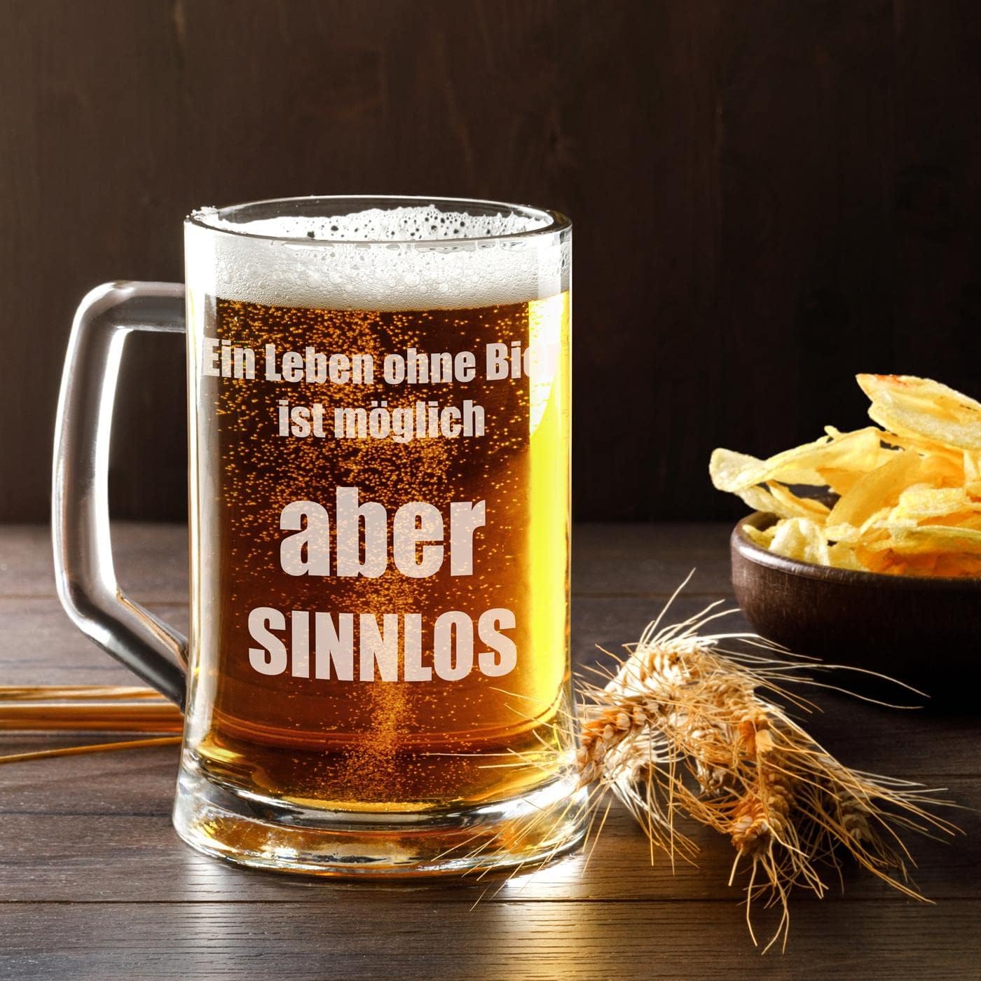 Maverton Personalised Engraved Beer Mug 500ml – Bild 6