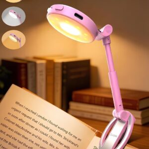 Reading Lamp Book Clamp Bed Book Lamp Rechargeable Reading Light