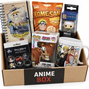 [Anime Box] Chibi – Box / Exclusive Fan Box – Collector’s Box with 6 Merchandise, Figures & Collectibles for Passionate Anime Fans – Ideal Gift Idea for Anime Fans (Chibi Box/Small)