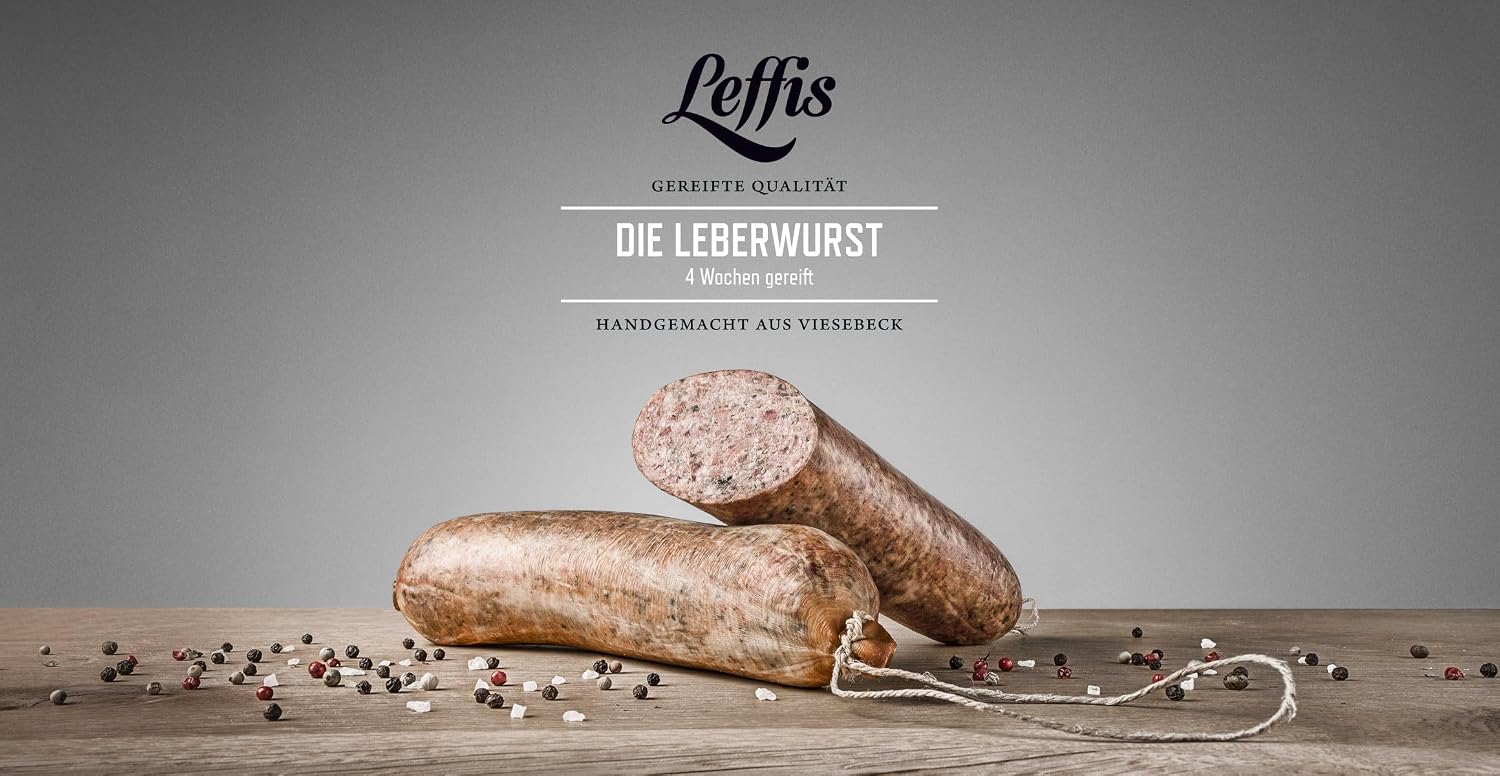 Leffis The Liver Sausage, Smoked Homemaker Fresh Sausage, Fresh – Bild 3