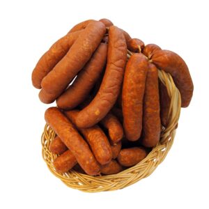 Spicy Sausage Package Cracker Set with Chili and Cheese Krainer | 8 x Cheese Sausage and 10 x Chilli Sausage | Sausage Gift Men | Whole Sausage 1190 g