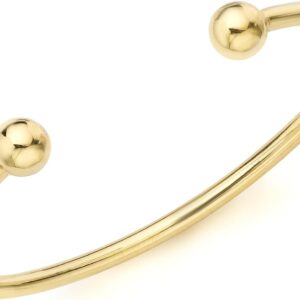 Carissima Gold Youth 9ct Yellow Gold Bangle