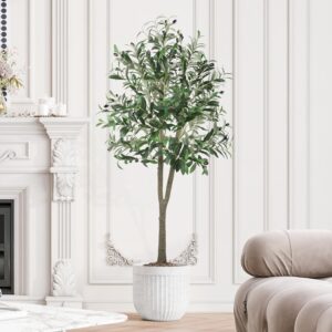 YOLEO Olive Tree Artificial 150 cm Artificial Plant Artificial Plants Large