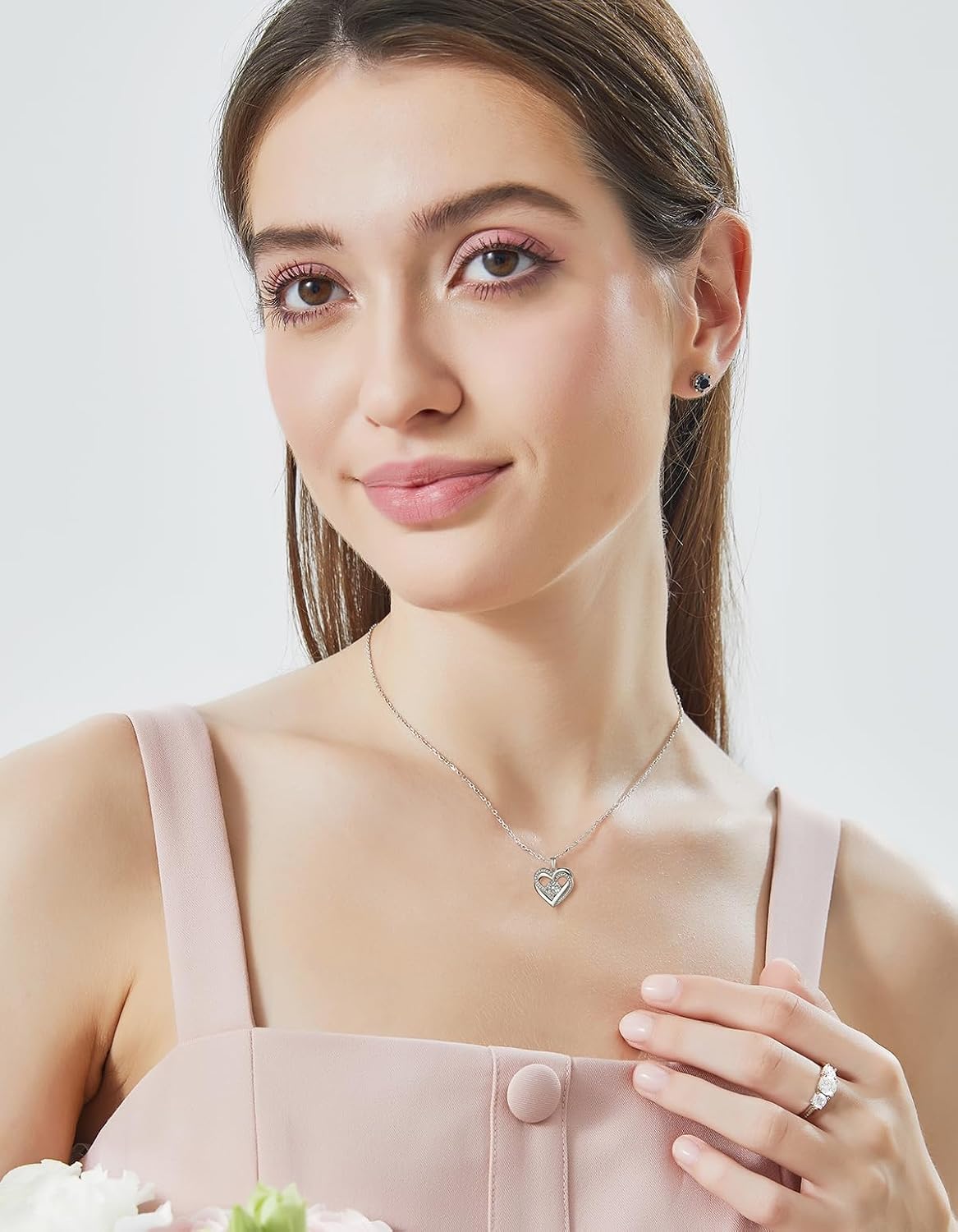 MomentWish Halskette Damen Silber Silberkette 925 Schmuck Geschenk – Bild 2