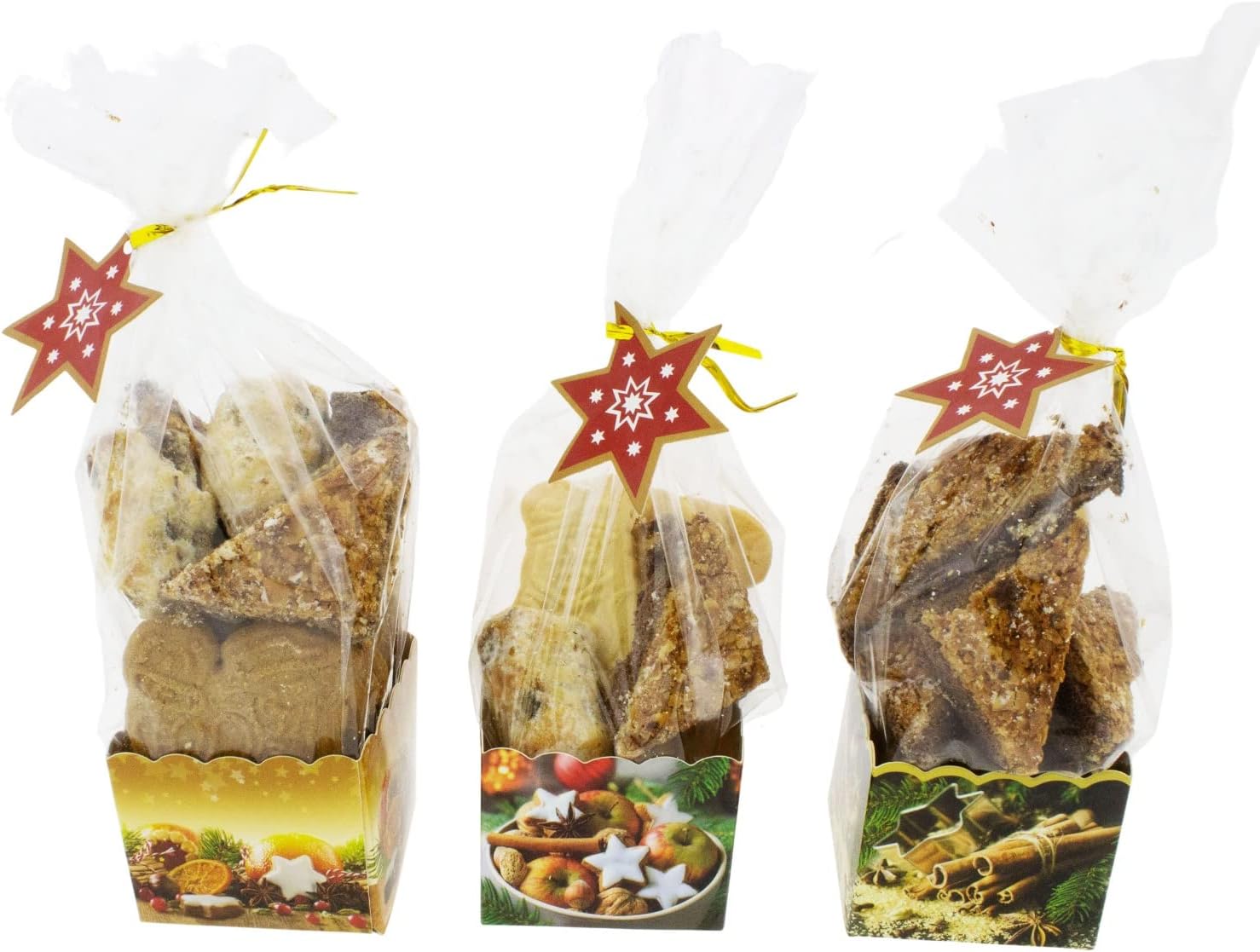 30 x Pastry Bags H 23 cm Base Bags for Cookies - Pastry Bags Clear for Christmas - Biscuit Bags - Chocolate Packaging Cellophane - Cookie Packaging - Confectionery Bags - Packaging Pastry – Bild 4