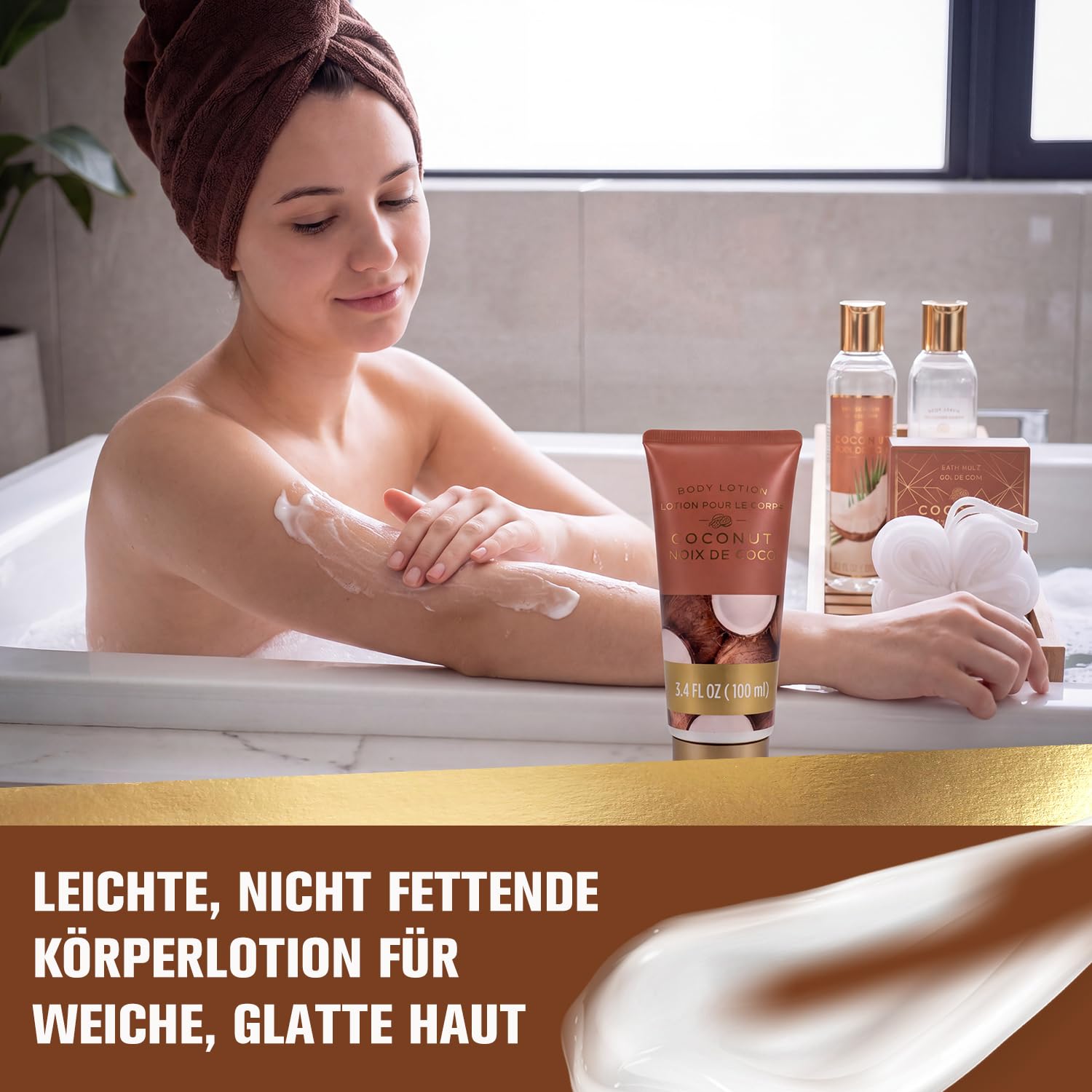BODY & EARTH Shower Gel Set for Women 10-Piece Gift for Women – Bild 3