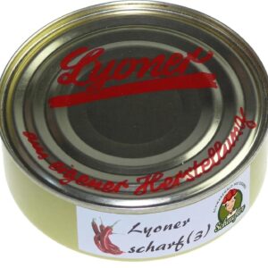 Black Forest Butcher's Shop: Canned Sausage Chili Lyoner (Spicy) 5 x 200g