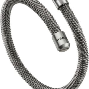 Breil - Bracelet and Snake Chain for Men/Unisex - New Snake Collection - Versatile Men's Stainless Steel Bracelet - Length 22 cm