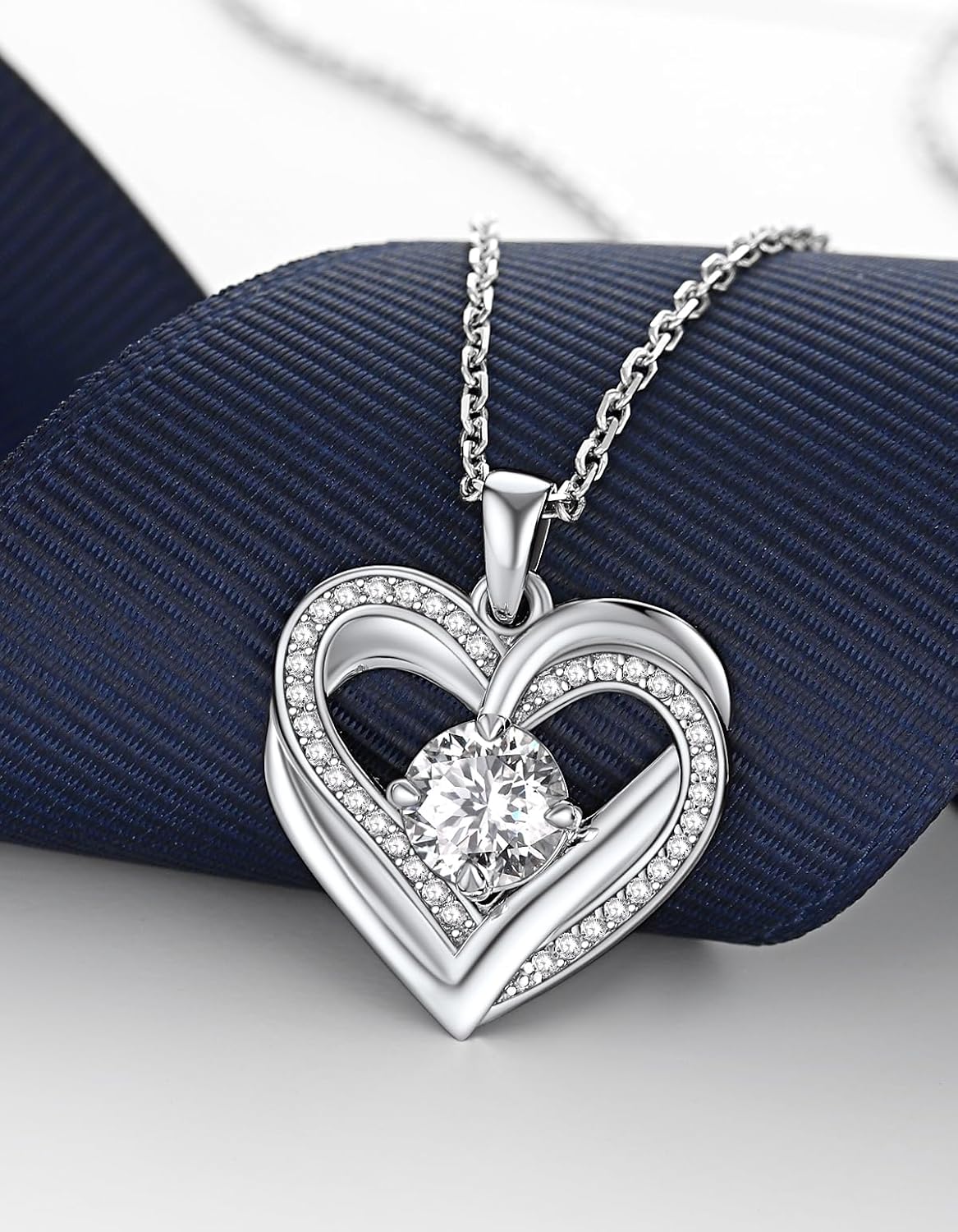 MomentWish Halskette Damen Silber Silberkette 925 Schmuck Geschenk – Bild 4