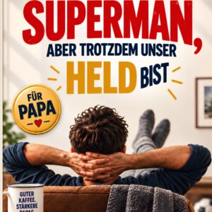 Lass da mal den Papa ran! - Warum du nicht Superman, aber trotzdem unser Held bist: Ein Geschenkbuch für Papas voller Anekdoten, Dad Jokes, Geschichten und Wahrheiten über den besten Job der Welt.