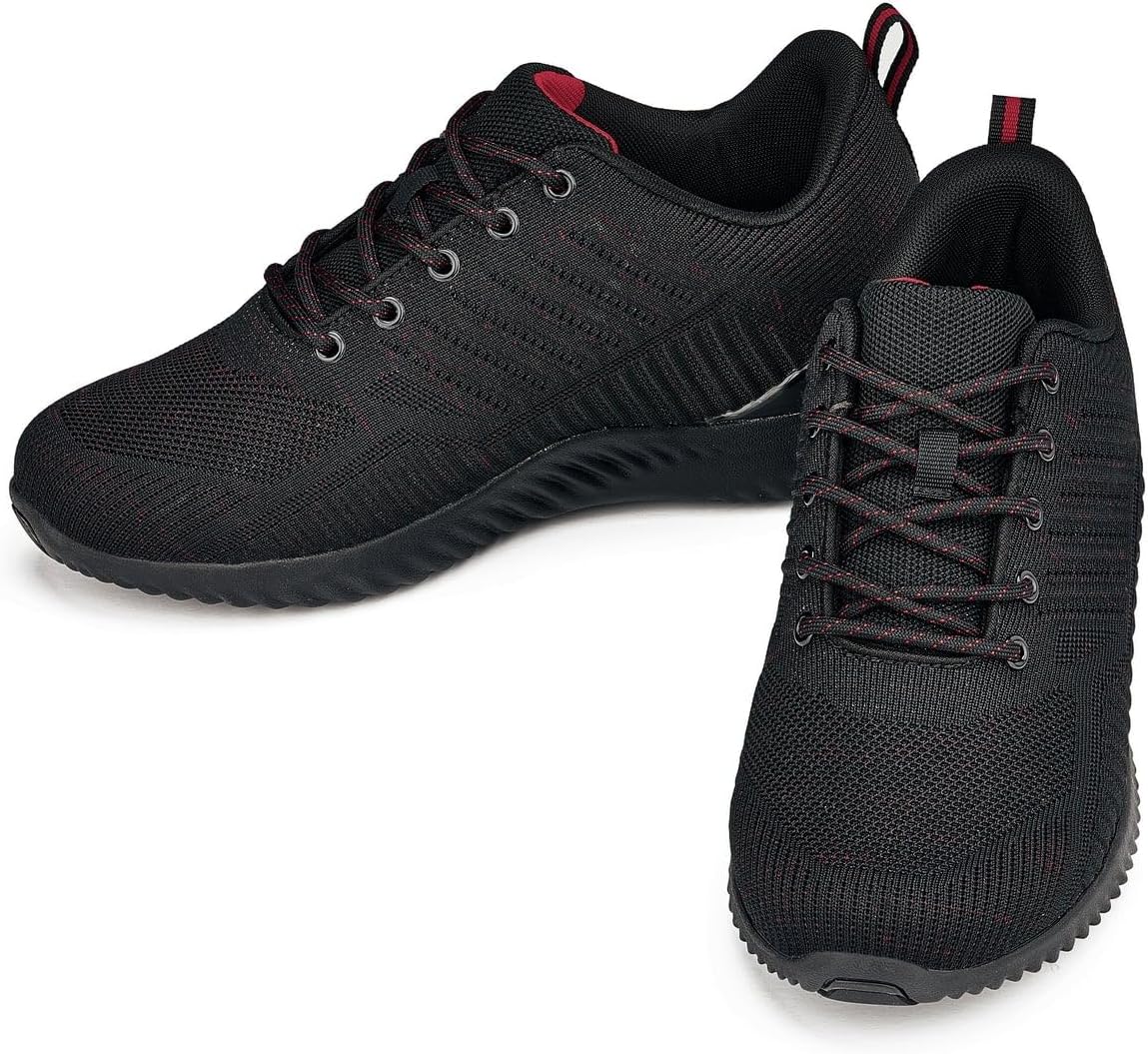 CALTO Mens Invisible Height Raise Shoes - Ultralight Athletic Sneakers - 2.6" Taller – Bild 5