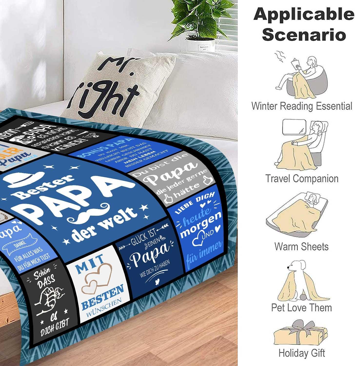 Father's Day Gift Cuddly Blanket Gifts for Dad – Bild 7