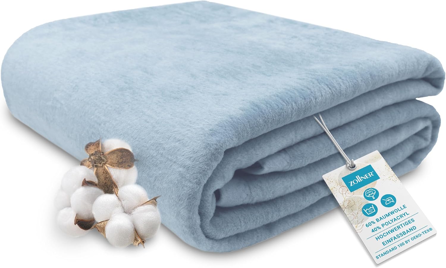 Zollner Wool Blanket, 150 x 200 cm or 220 x 240 cm, 002