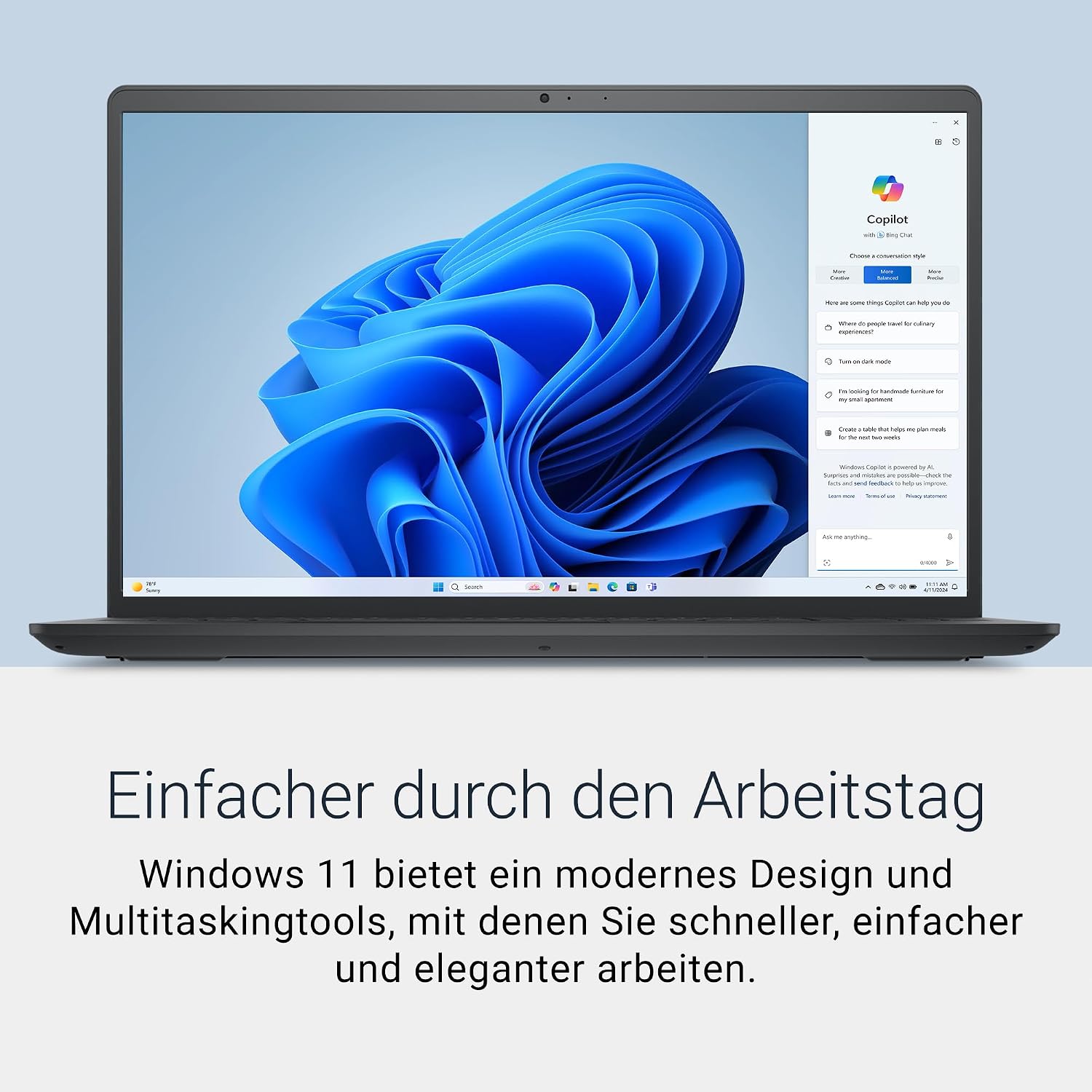 Dell 15 Laptop - Intel Core i5-1334U, 8GB RAM, 512GB SSD – Bild 6