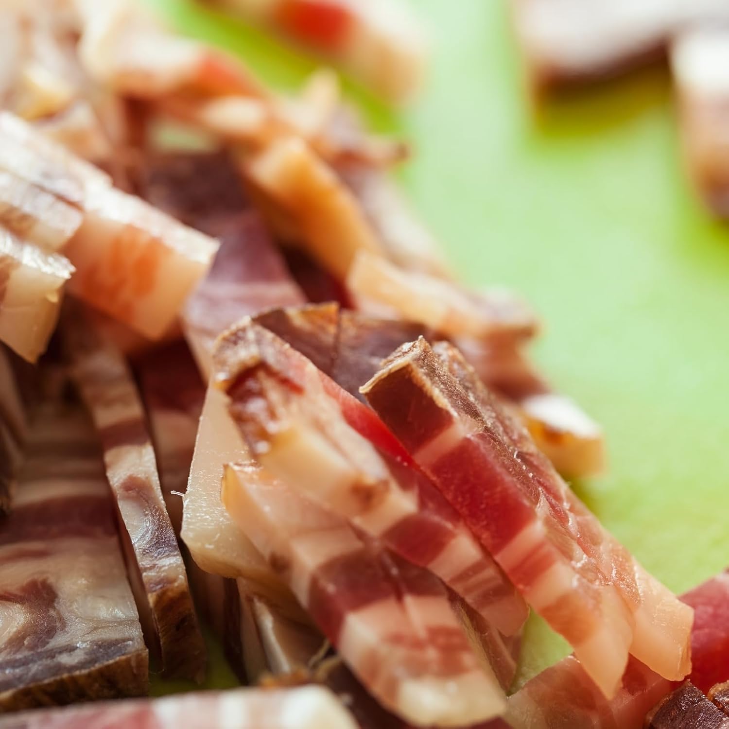 BAVAREGOLA Pancetta from South Tyrol – 300 g – Original Bacon from Italy – Smoked & Air Dried in One Piece – South Tyrolean Bacon Specialty – Bild 4