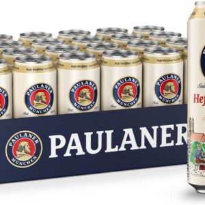 Paulaner Yeast White Beer Natural Cloudy Disposable (24 x 0.5 L)