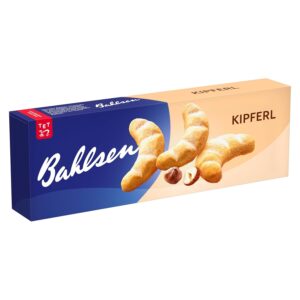 Bahlsen Kipferl – Vanilla Shortcrust Pastry in Cone Shape, 125 g