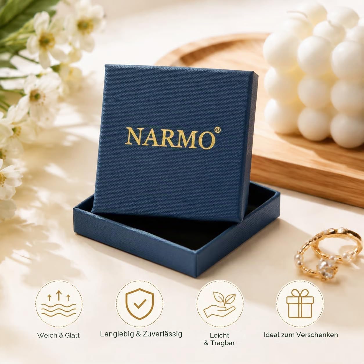 NARMO 925 Sterling Silber Ohrringe für Damen – Bild 6