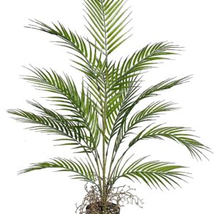 Artificial Plants Large Artificial Palm Tree in Pot, Artificial Plant Like Real Faux Palm Tree Green Fake Plant for Indoor and Outdoor Use Modern Decoration Bedroom Office Garden Wedding Party