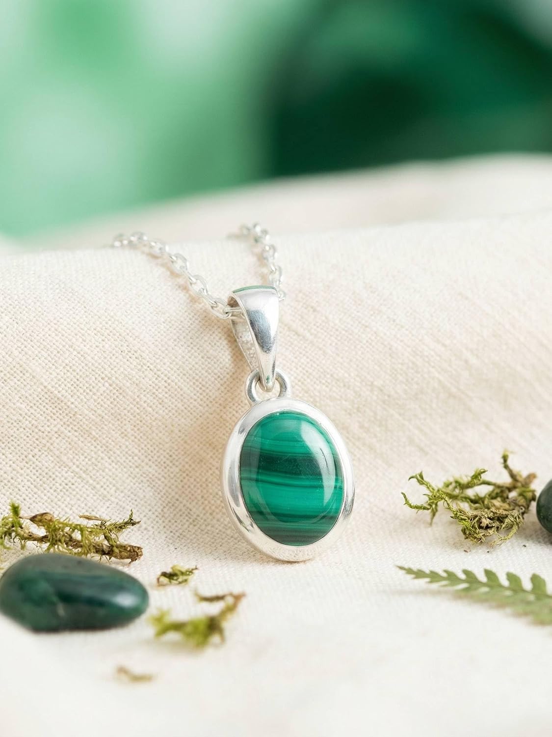 mantraroma Kette mit Anhänger Silber 925 echt – Bild 2