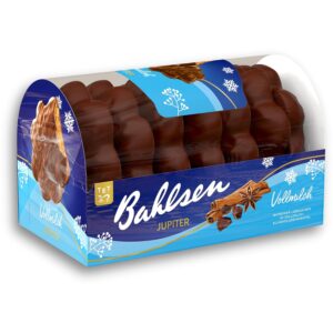 Bahlsen Jupiter Whole Milk, 200 g, Gingerbread with Milk Chocolate, Christmas Pastries (1 x 200 g)