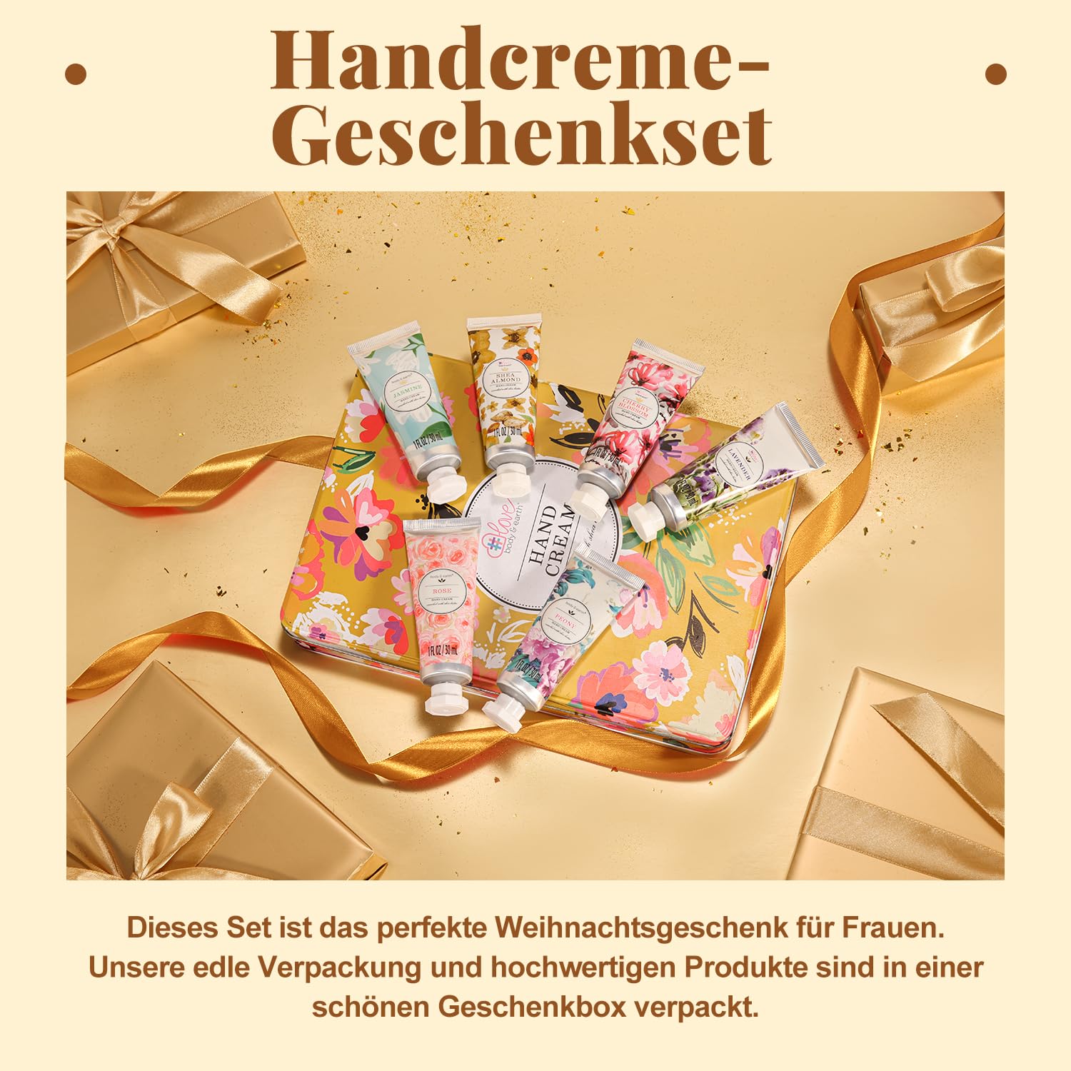 Body & Earth Gifts for Women - Hand Cream Gift Set for Women – Bild 6