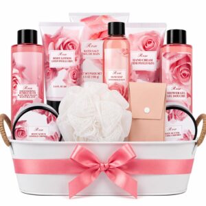 BODY & EARTH Gift for Women – Gift Baskets for Women 13 Pieces