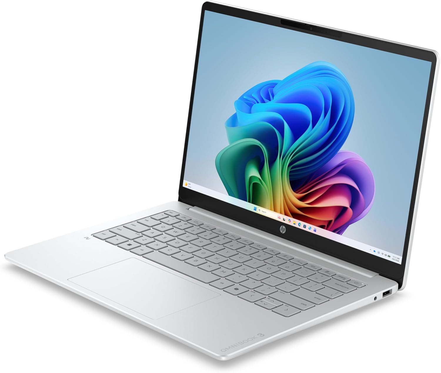 HP OmniBook 3 Laptop, 14 Inch WUXGA, Snapdragon X, 16GB RAM, 512GB SSD – Bild 2