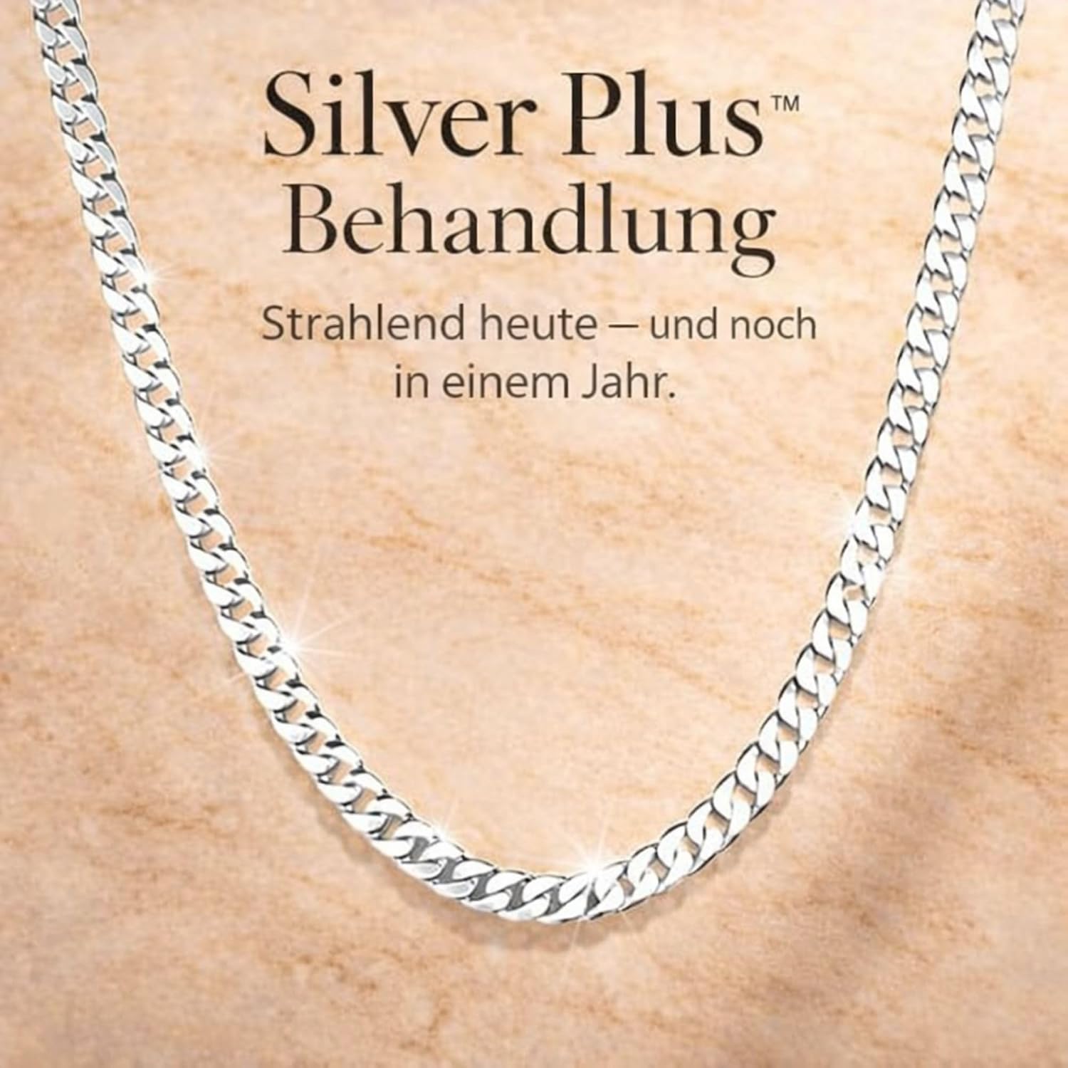 QUADRI - Kette Herren Silber | Silberkette 925 Silber - Halskette Herren – Bild 6