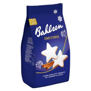 Bahlsen Cinnamon Stars 100g Hazelnut Cinnamon Pastry (1 x 100g)