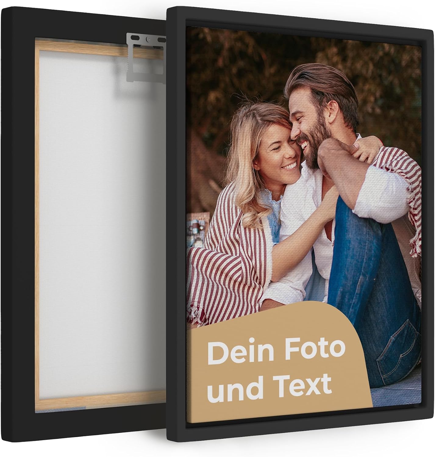 Cimpress Personalised Framed Canvas Picture 30×40cm Portrait