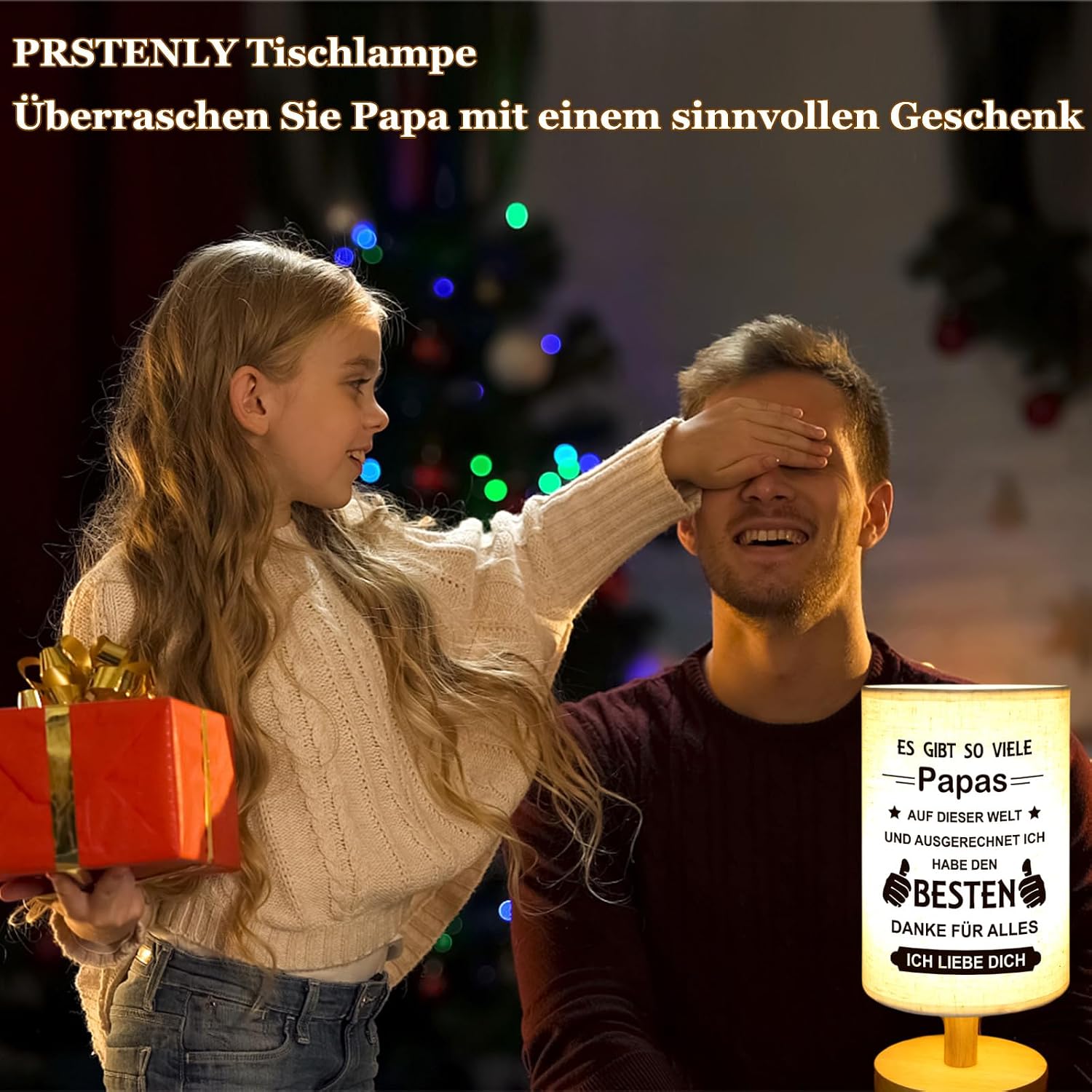 Prstenly Gifts for Dad, Best Dad Table Lamp Gifts for Men – Bild 6