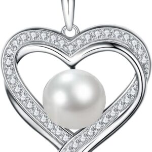 Gifts for Women Pearl Necklace Jewellery Christmas Gift Mother's Day Mum Gift Valentine's Day Anniversary Gifts Wedding Birthday Wife Girlfriend